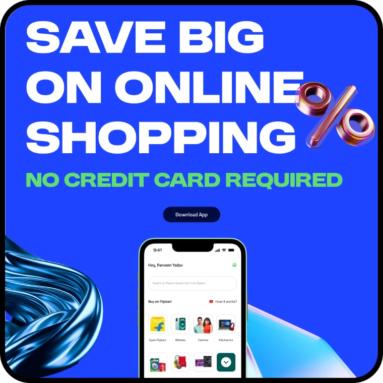 Campaign screen: Save big on online shopping